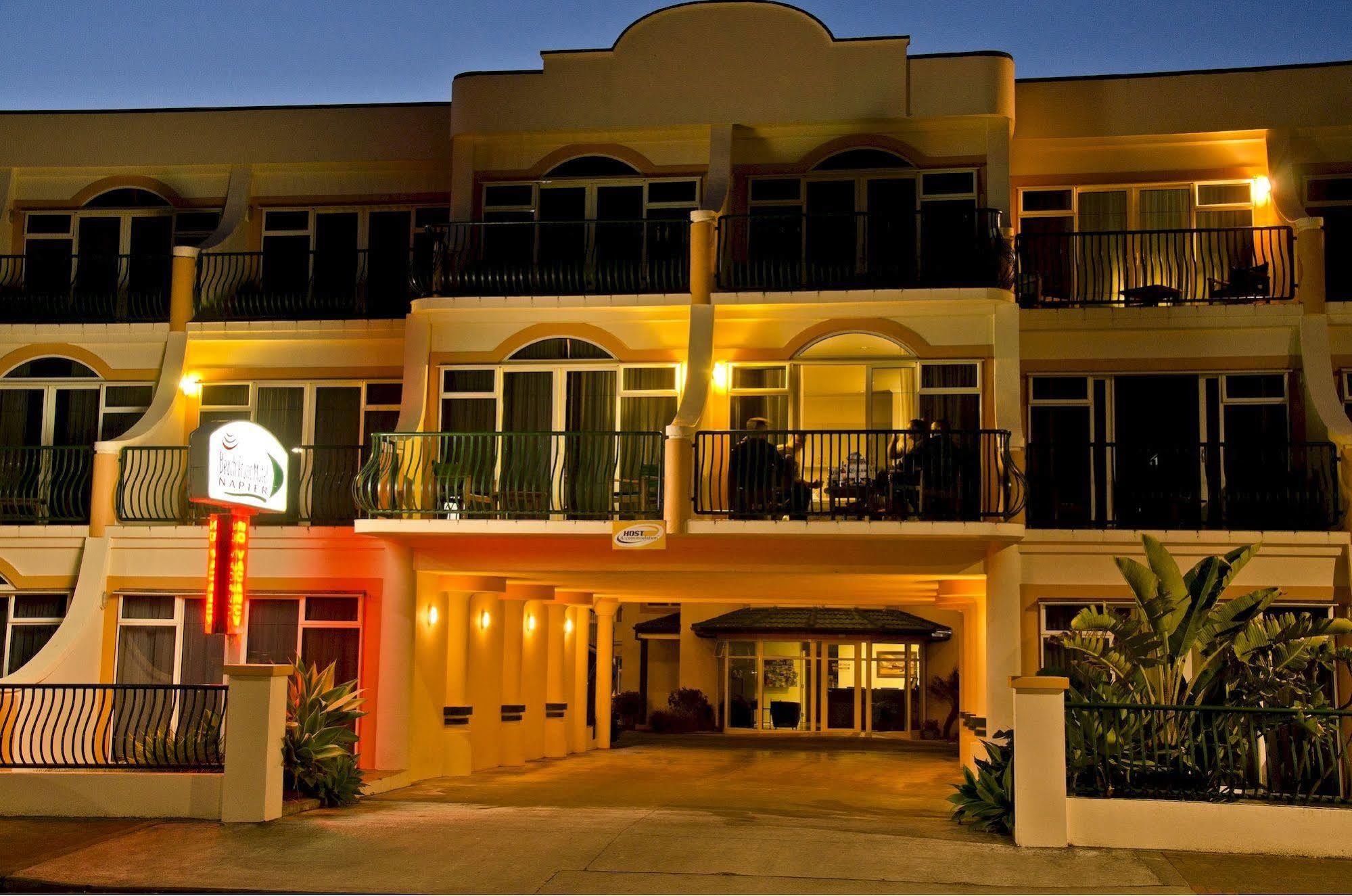 Beachfront Motel Napier Exterior foto